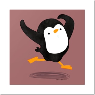 Dancing Penguin 2 Posters and Art